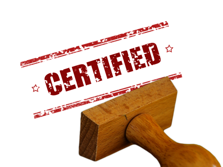 certifikace