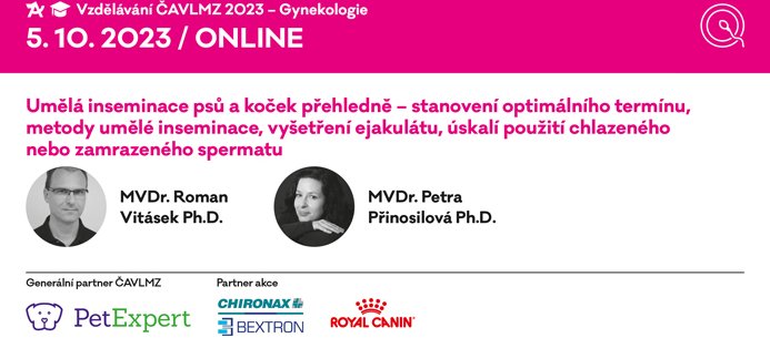GYNEKOLOGIE – Umělá inseminace psů a koček