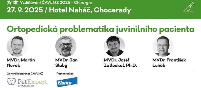 CHIRURGIE – Ortopedická problematika juvenilního pacienta